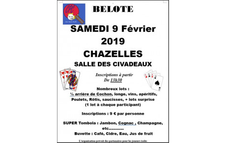 Concours de Belote